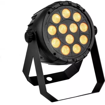 LED PAR valgusti EUROLITE PARty Spot Silent RGB/WW — lava PAR lamp, RGB + soe valge