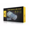 Võrgukaabli tester GEMBIRD NCT-31 — pidevuse tester koos LCD-ga, RJ-11/RJ-12/RJ-45 tugi, must