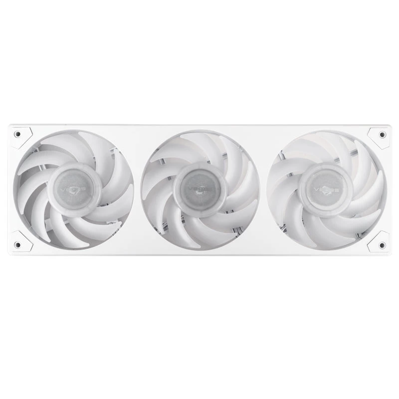 AKASA Vegas A36 120mm ARGB korpuseventilaatorid - valge (3-pack)