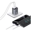 Laadija T66 45W GaN CC290 USB-A + USB-C