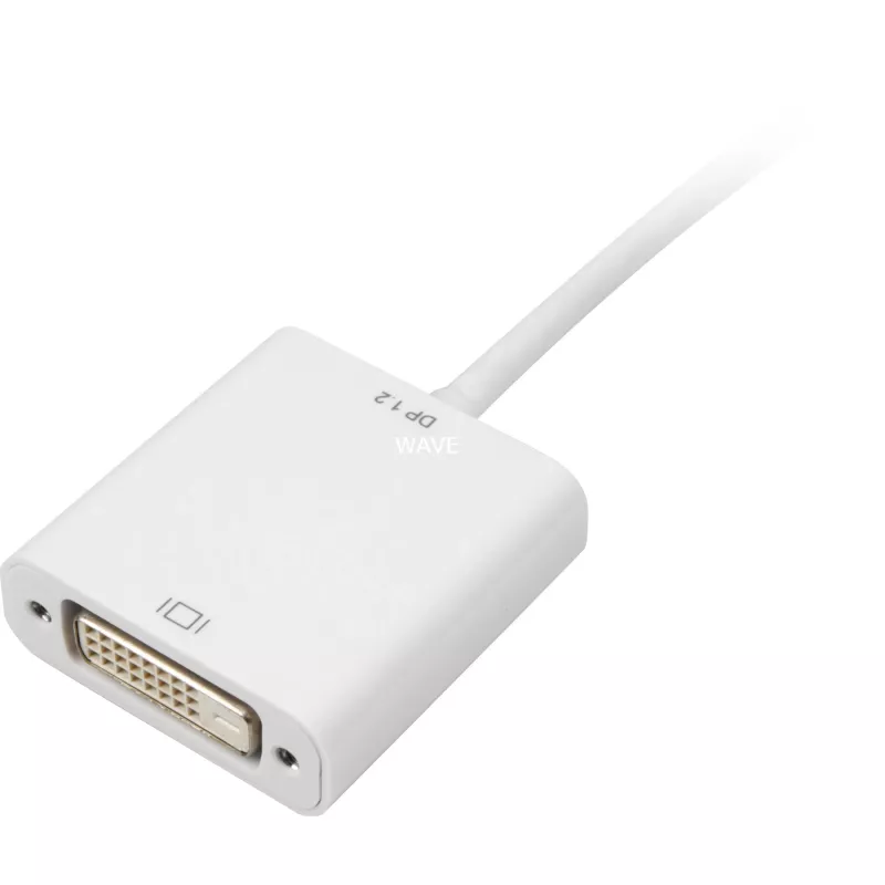 Sharkoon kaabliadapter mini Displayp. -> DVI 15cm Valge