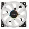 Cryorig Crona X 120 mm ventilaator, valge — 400–1700 RPM, 60.6 CFM, 2.65 mmH2O