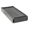 Radiaatoriplokk Aqua-Computer 33705 — Alumiinium/Vask/Roostevaba teras, 320×140×40 mm, hall/hõbedane