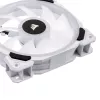 CORSAIR LL120 RGB 120 mm valge PWM-korpuse ventilaatori 3-pakk