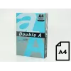 Värviline paber Double A, 80g, A4, 500 lehte, sügavsinine