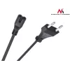 Toitekaabel MACLEAN MCTV-809 — 1,5 m, toitepistik tüüp C kuni C1 ühenduspesa, 220–250 V