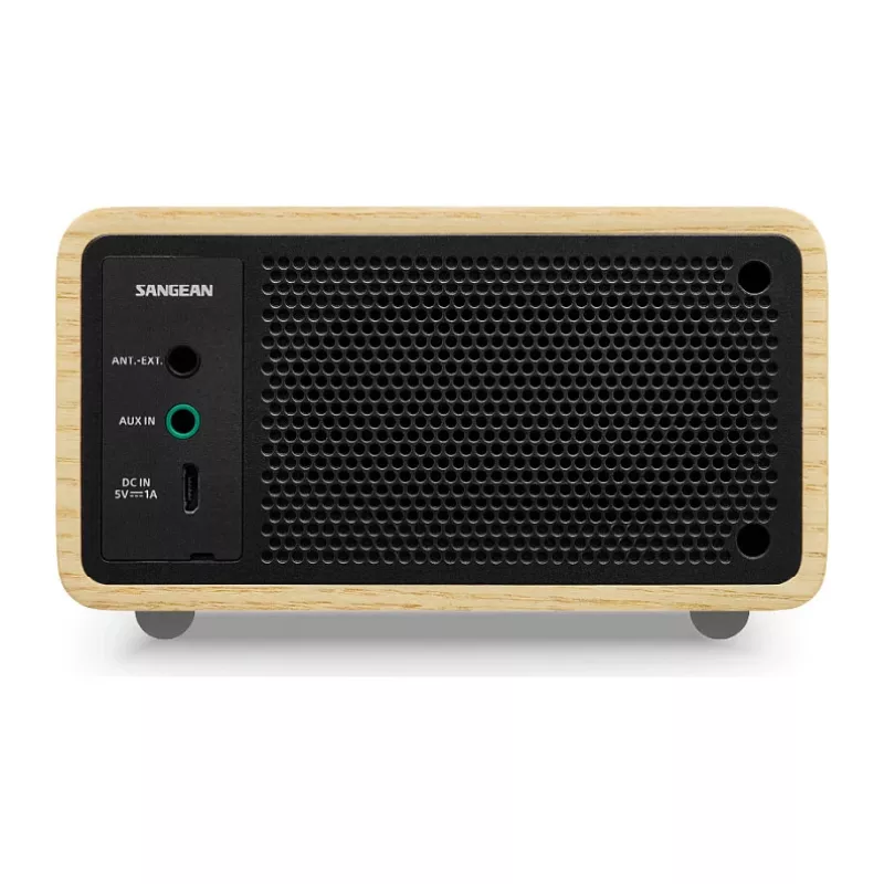 Lauaraadio Sangean DDR-7 Natural Wood FM AM Bluetooth, puidust korpus, FM/AM tuuner, Bluetooth-heli