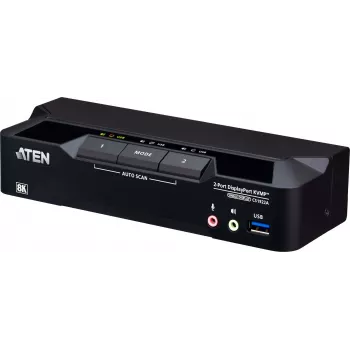 ATEN CS1922A KVMP-lüliti 2-suunaline, DisplayPort, USB 3.0, 8K (CS1922A)