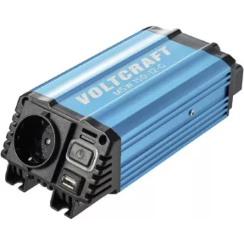 Voltcraft Wechselrichter MSW 150-12-G 150 W 12 V/DC - 230 V/AC modifitseeritud siinuslaine (VC-13984525)