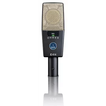 AKG C414 XLS mikrofon Hall, Hõbedane stuudiomikrofon