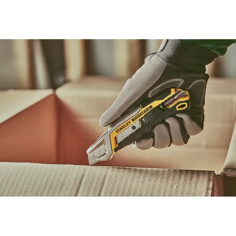 Utiliidinuga Stanley FATMAX FMHT10594-0 Must Roostevaba teras Kollane 18 mm laius 165 mm pikkus