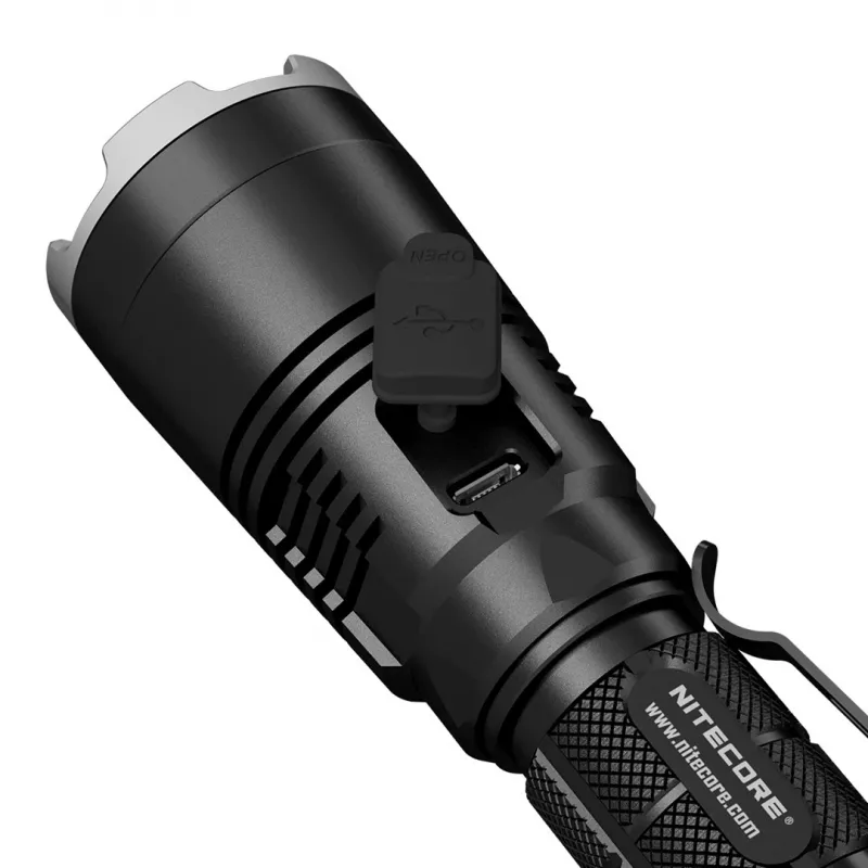 Nitecore MH27UV Must käeshoitav taskulamp LED