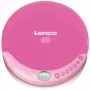 Kaasaskantav CD-mängija Lenco CD-011 roosa