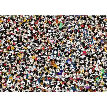 Pusle Ravensburger 12000529 — 1000 tükki, Miki-Hiire multifilmid, 700×500 mm, vanus 14+