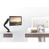 Monitor mount MACLEAN MC-860 desk mount for 27 inch (68.6 cm) screens, VESA 75x75–100x100, max load 8 kg, Must