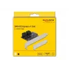 SATA PCI Express x1-kaart DeLOCK 90010 madalprofiilne kuju