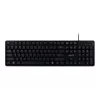 Juhtmega USB-klaviatuur Acer GP.KBD11.04F — täissuuruses QWERTY USA rahvusvaheline, must, 1,45 m kaabel