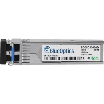 SFP transiiver BlueOptics F-SM1310-20KM-1.25G Singlemode 1310 nm 20 km 1.25 Gbps