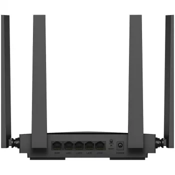 Lauapealne ruuter Cudy WR3600 kaheribaline Wi‑Fi 7 (802.11be), kuni 2882 Mbps, 4× Gigabit LAN, 1× WAN, must