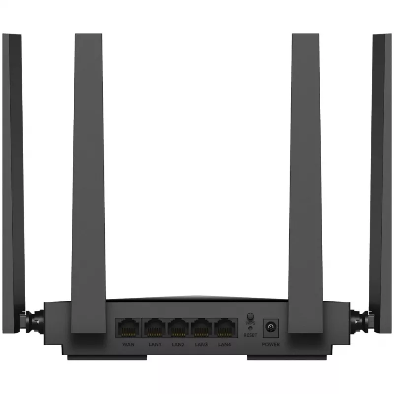 Lauapealne ruuter Cudy WR3600 kaheribaline Wi‑Fi 7 (802.11be), kuni 2882 Mbps, 4× Gigabit LAN, 1× WAN, must