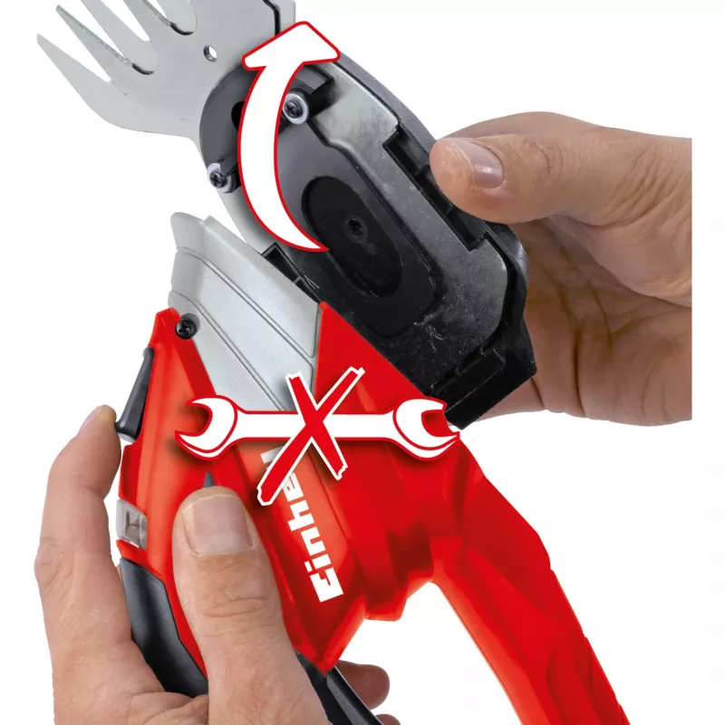 Einhell GE-CG 12 Li akuga murukäär 12 V liitium-ioon (Li-Ion) must, punane, hõbe