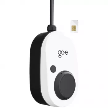 Laadija Gemini 2.0, 11 kW (16A 3-faasiline), seinakast valge/must, kaablita, 4G/LTE