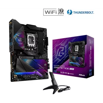 Emaplaat ASRock Z890 Riptide WiFi — Intel Z890, LGA1851, ATX, DDR5, 4 DIMM, Wi‑Fi 7, 2.5Gb LAN, Thunderbolt 4