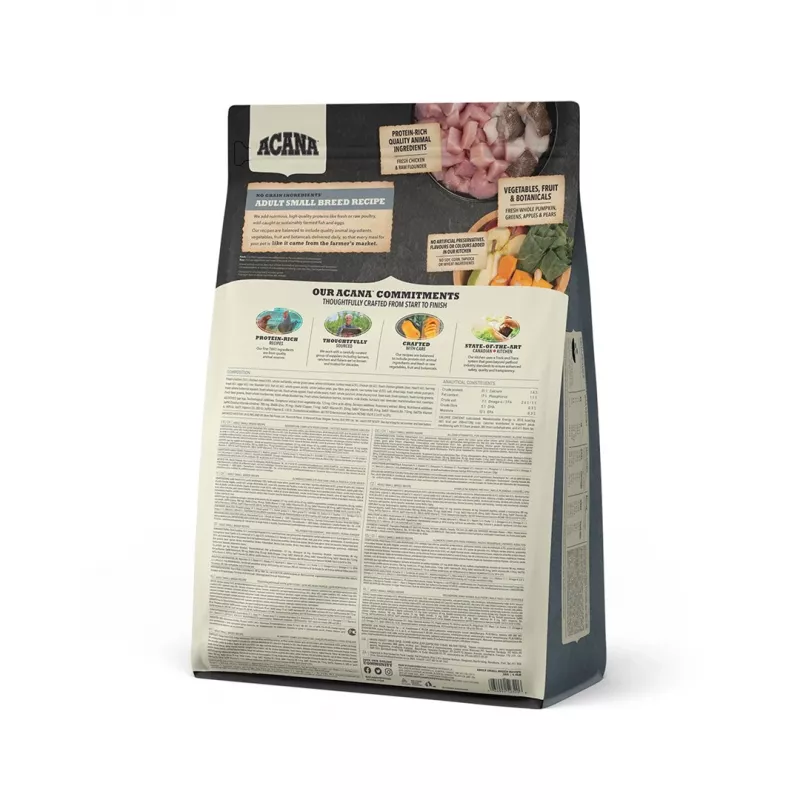 ACANA Adult Small breed - kuiv koeratoit - 2kg