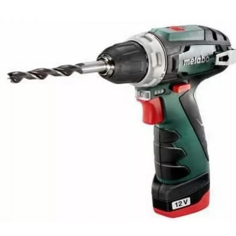 Püstolkäepidemega puur Metabo POWERMAXX BS BASIC 1400 p/min, 800 g, kiirkinnituspadrun
