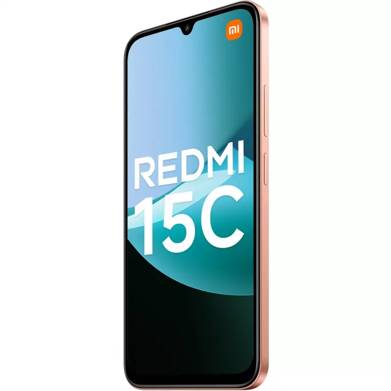 Xiaomi Redmi 15C 4G nutitelefon 4 GB RAM 256 GB, kaks SIM-kaarti, oranž