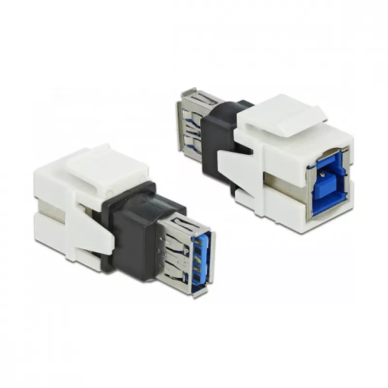 Keystone-moodul DeLOCK 86394 lame valge USB A