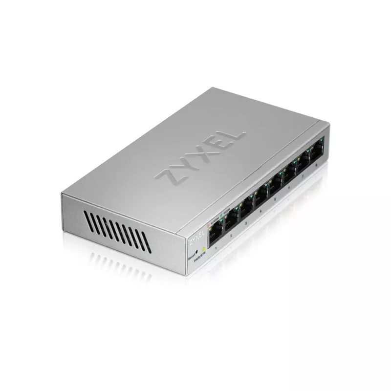 Zyxel GS1200-8 Hallatav Gigabit Ethernet (10/100/1000) Hõbedane