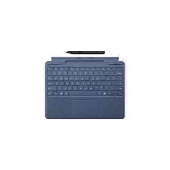 Microsoft Surface Pro klaviatuur koos õhuke-pliiatsiga QWERTZ Saksa Sinine