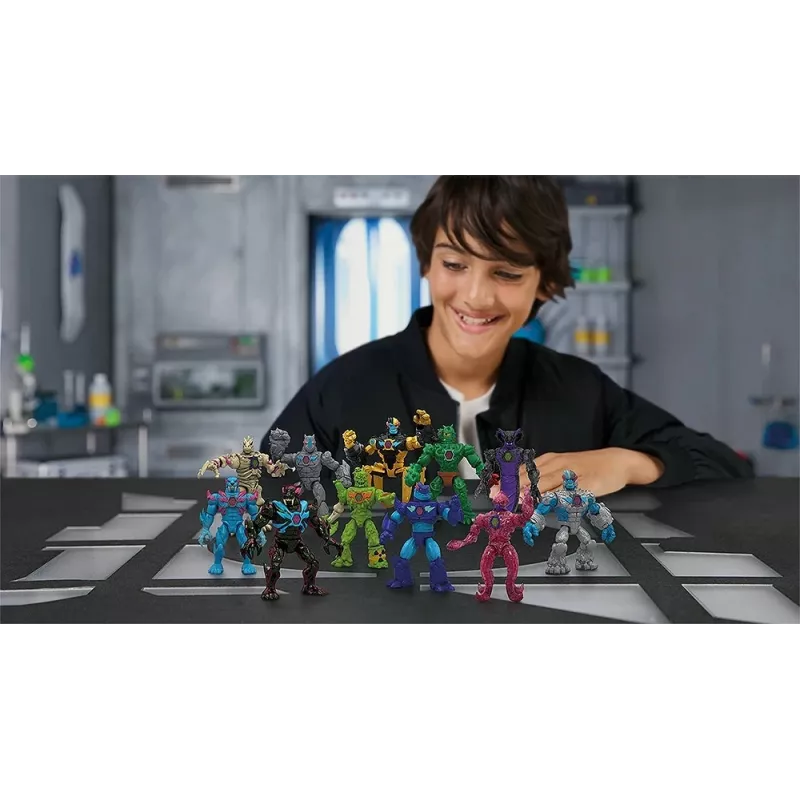 Cobi Mr Beast Lab Hybrids figuurikomplekt — kogutavad märulifiguurid, autor Cobi
