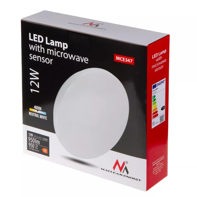 Maclean MCE347 LED laevalgusti hämaruanduriga