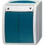 BUSCH JAEGER 2621/4 W-53 - 1P - Roheline - Valge - 250 V - 10 A - 74 mm - 55 mm
