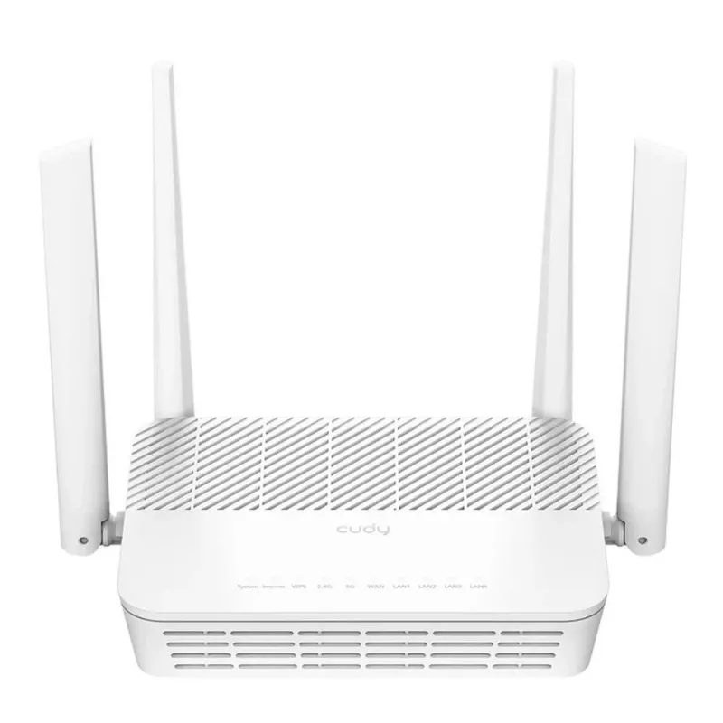 Traadita ruuter Cudy AX3000 (Wi‑Fi 6 kaheriba 2,4/5 GHz, Gigabit Ethernet, 4x LAN, 2402+574 Mbps)