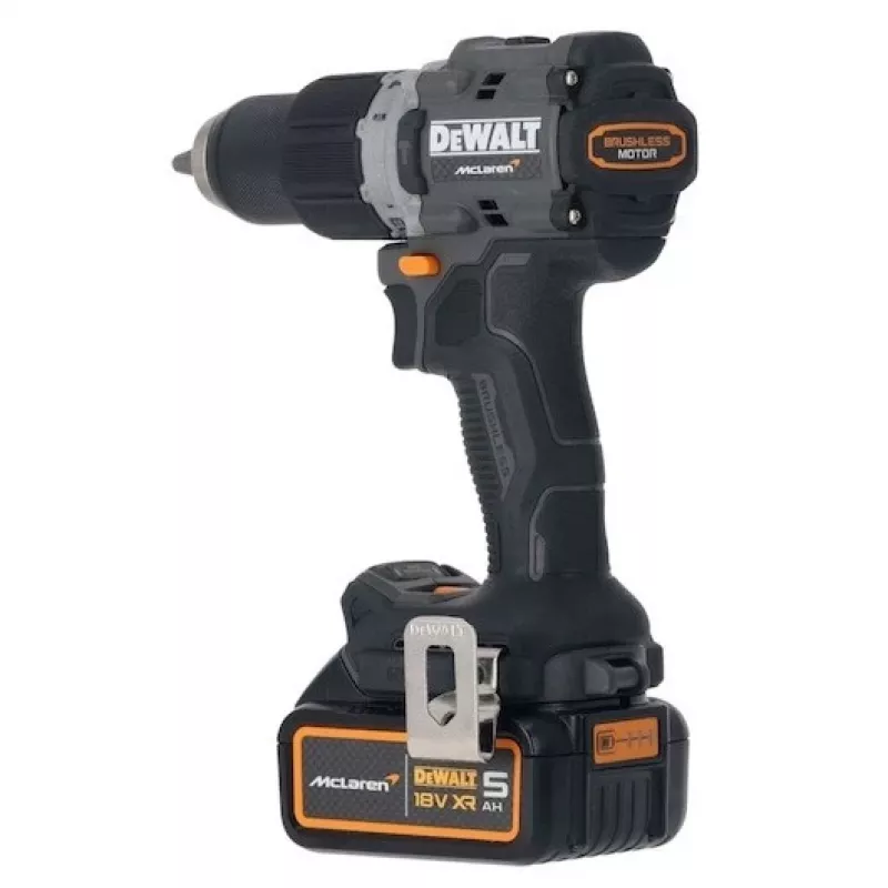 DeWalt MCLAREN DCD85MP2T puurkeeraja 18 V Must, Kollane