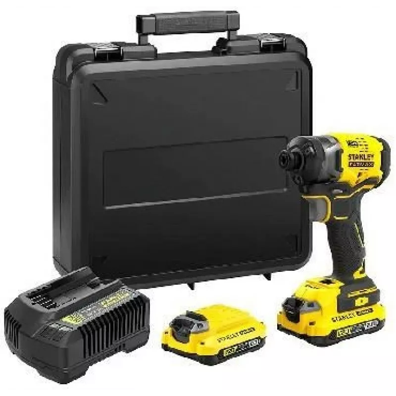 Stanley SFMCF820D2K kruvikeeraja/löökkeeraja 2900 p/min Must, Kollane
