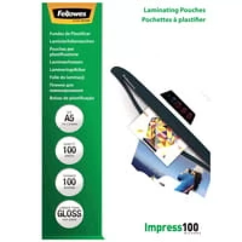 Lamineerimistasku GLOSSY/A5 100 100 tk 5351002 Fellowes