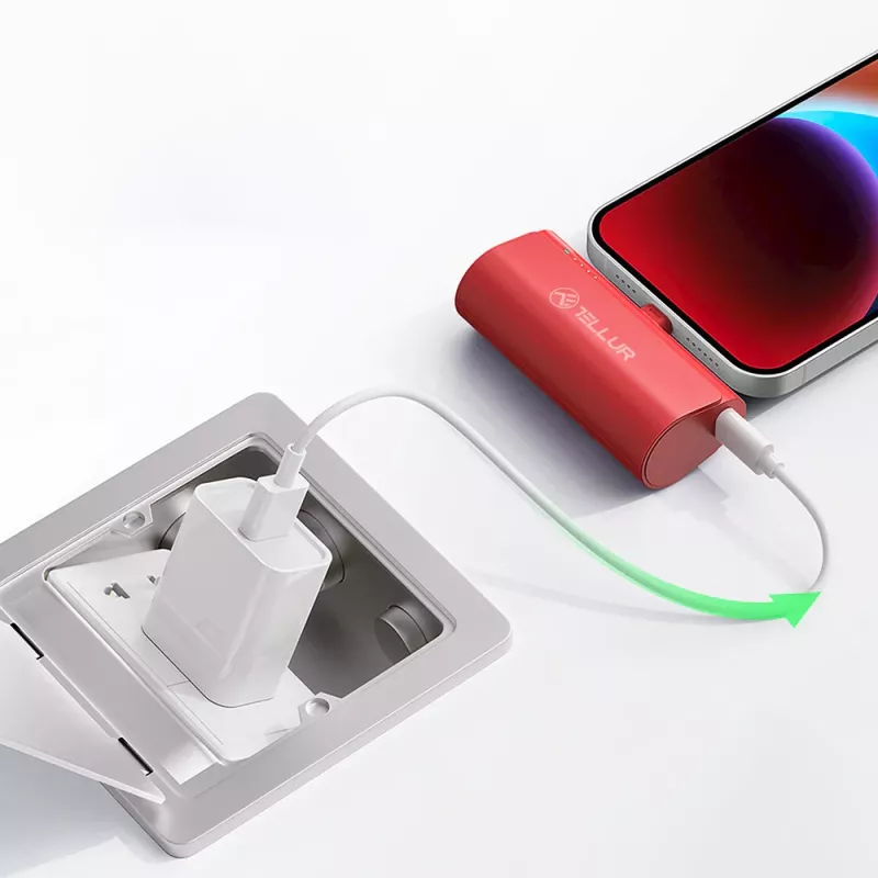 Kaasaskantav akupank Tellur PD202 5000mAh
