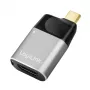LogiLink USB 3.2 Gen2 Type-C adapter C/M to HDMI-A USB-C 4K PD alu must-hall