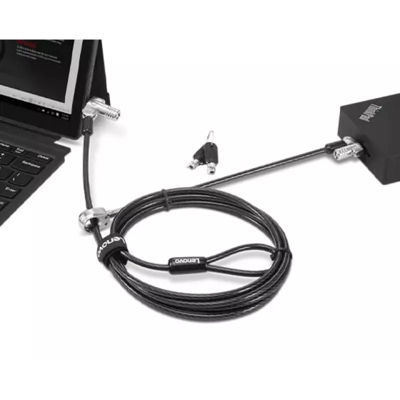 Lenovo 4XE1B81916 kaablilukk Must 1,8 m