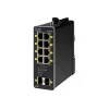 IE-1000-8P2S-LM, hallatav, Gigabit Ethernet 10-100-1000, täisdupleks, PoE