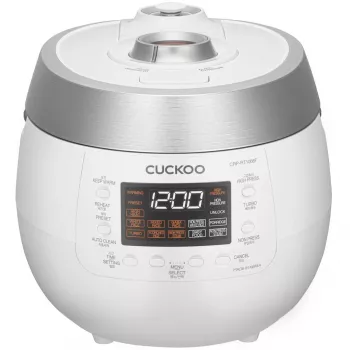 Cuckoo CRP-RT1008F, Valge, 1,8 l, Alumiinium, LED, Nupud, 1,2 m