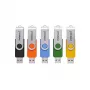 Intenso 5 x USB-mälupulk Office Line, 16 GB, USB-A, 3.2 Gen 1x1, mitmevärviline, 16 GB, USB-tüüp A, 3.2 Gen 1 (3.1 Gen 1), pöörlev rõngas, 13 g, Mitmevärviline