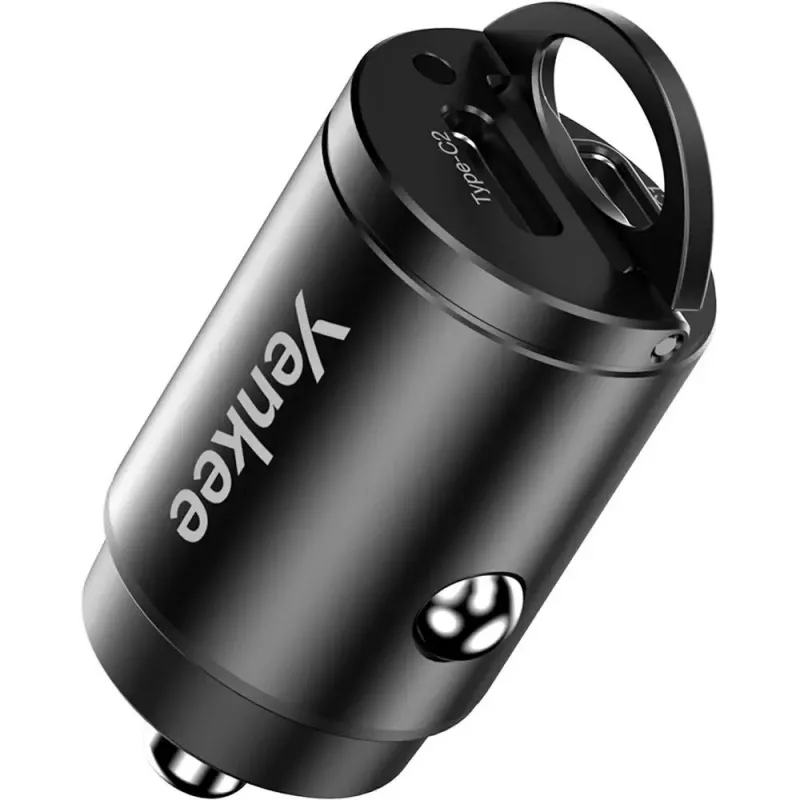 Autolaadija YENKEE CAR 01 Power Delivery 30W 2×USB-C