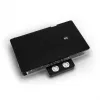 Taustplaat Alphacool 10259 alumiinium kroom vask must 153,3 mm
