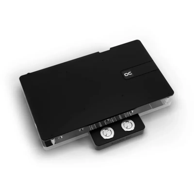 Taustplaat Alphacool 10259 alumiinium kroom vask must 153,3 mm