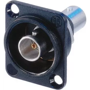 Neutrik NTR-NBB75DFIB - -30 - 80 °C - Must - Hõbedane - IEC 6016908 - MIL 348A (NBB75DFIB)